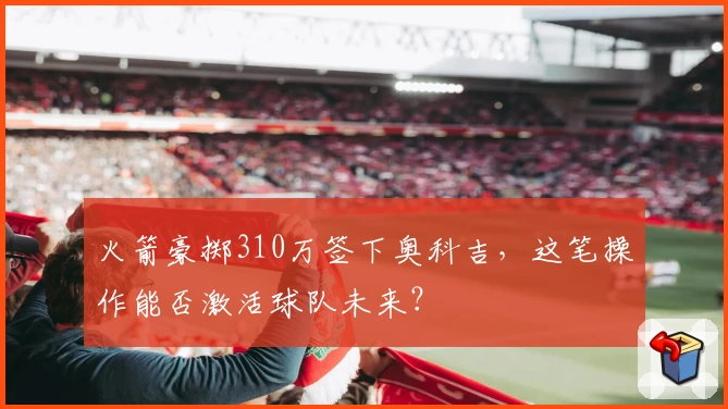 火箭豪掷310万签下奥科吉，这笔操作能否激活球队未来？