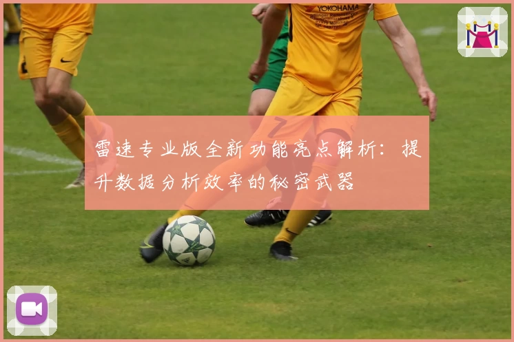 雷速专业版全新功能亮点解析：提升数据分析效率的秘密武器